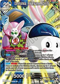 Toninjinka, Fearsone Ability | Three Glorious Fighters | Super Rare | Foil | #BT30-136