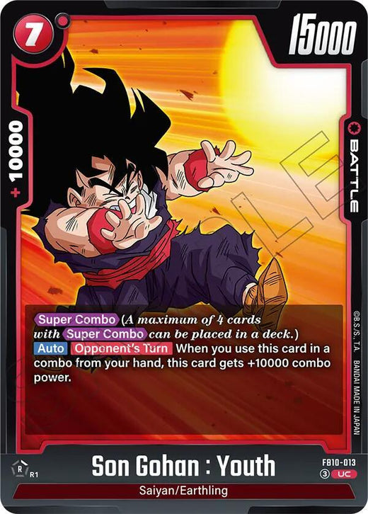 Son Gohan : Youth - FB10-013 Uncommon