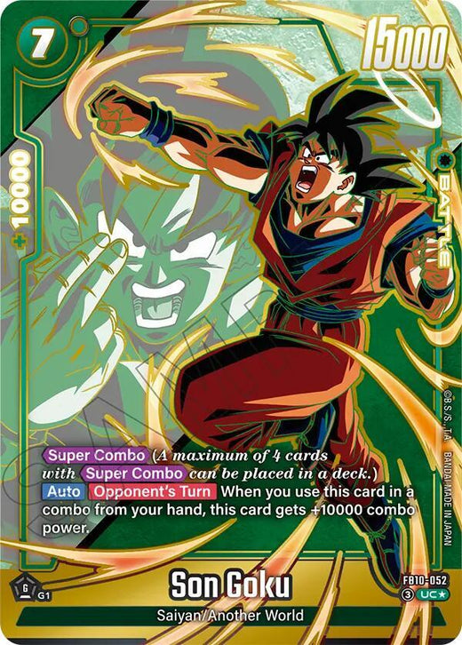 Son Goku - FB10-052 (Alternate Art) Uncommon Holofoil