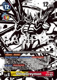 ShineGreymon - AD1-016 (SP) | Advanced Booster Digimon Generation | Super Rare | Foil | #AD1-016 SR