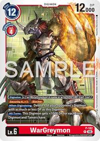 WarGreymon - P-182 (Reprint) | Advanced Booster Digimon Generation | Promo | Foil | #P-182 P