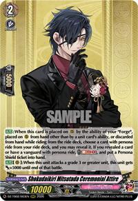 Shokudaikiri Mitsutada Ceremonial Attire | DZ-TB02: Touken Ranbu Online | RRR | Normal | #DZ-TB02/003EN