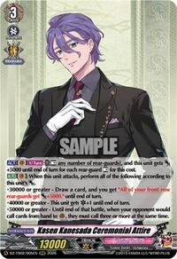Kasen Kanesada Ceremonial Attire | DZ-TB02: Touken Ranbu Online | RRR | Normal | #DZ-TB02/005EN