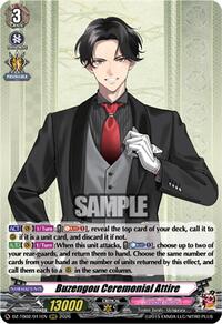Buzengou Ceremonial Attire | DZ-TB02: Touken Ranbu Online | RRR | Normal | #DZ-TB02/011EN