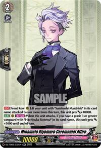 Minamoto Kiyomaro Ceremonial Attire | DZ-TB02: Touken Ranbu Online | RR | Normal | #DZ-TB02/032EN