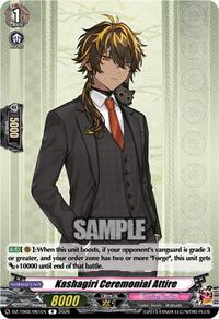 Kashagiri Ceremonial Attire | DZ-TB02: Touken Ranbu Online | R | Normal | #DZ-TB02/061EN