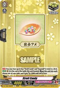 Stroll Candy | DZ-TB02: Touken Ranbu Online | R | Normal | #DZ-TB02/066EN
