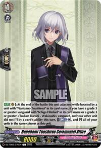 Honebami Toushirou Ceremonial Attire | DZ-TB02: Touken Ranbu Online | C | Normal | #DZ-TB02/076EN