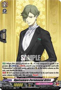 Uguisumaru Ceremonial Attire | DZ-TB02: Touken Ranbu Online | C | Normal | #DZ-TB02/086EN