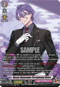 Kasen Kanesada Ceremonial Attire (SP) | DZ-TB02: Touken Ranbu Online | SP | Normal | #DZ-TB02/SP05EN