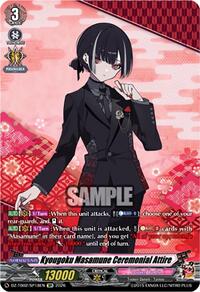 Kyougoku Masamune Ceremonial Attire (SP) | DZ-TB02: Touken Ranbu Online | SP | Normal | #DZ-TB02/SP18EN