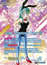 Bulma // Bulma, Adventurous Bunny Girl (SLR) | Three Glorious Fighters | Special Leader Rare | Foil | #BT30-016