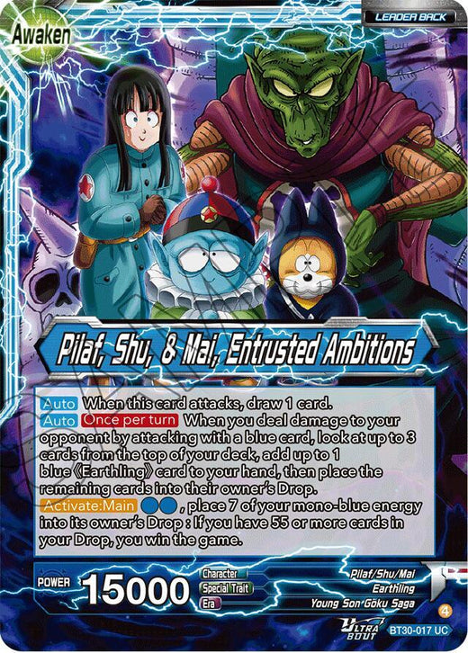 Pilaf, Shu, & Mai // Pilaf, Shu, & Mai, Entrusted Ambitions BT30-017 Uncommon