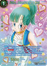 Bulma, Adventure for a Wish (SPR) | Three Glorious Fighters | Special Rare | Foil | #BT30-025