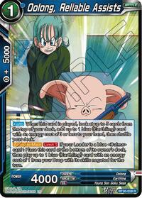 Oolong, Reliable Assists | Three Glorious Fighters | Rare | Foil | #BT30-028