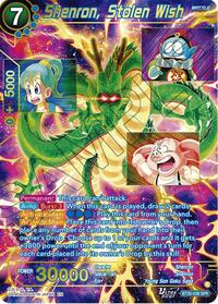 Shenron, Stolen Wish (SPR) | Three Glorious Fighters | Special Rare | Foil | #BT30-038