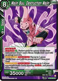 Majin Buu, Destruction Majin | Three Glorious Fighters | Uncommon | Normal | #BT30-056