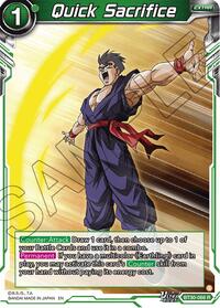 Quick Sacrifice | Three Glorious Fighters | Rare | Normal | #BT30-066