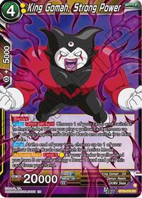 King Gomah, Strong Power | Three Glorious Fighters | Super Rare | Foil | #BT30-079
