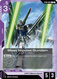 Blast Impulse Gundam | Starter Deck 09: Destiny Ignition | Common | Normal | #ST09-007