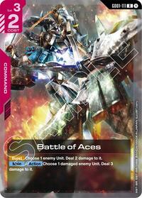 Battle of Aces | Starter Deck 09: Destiny Ignition | Rare | Holofoil | #GD01-111