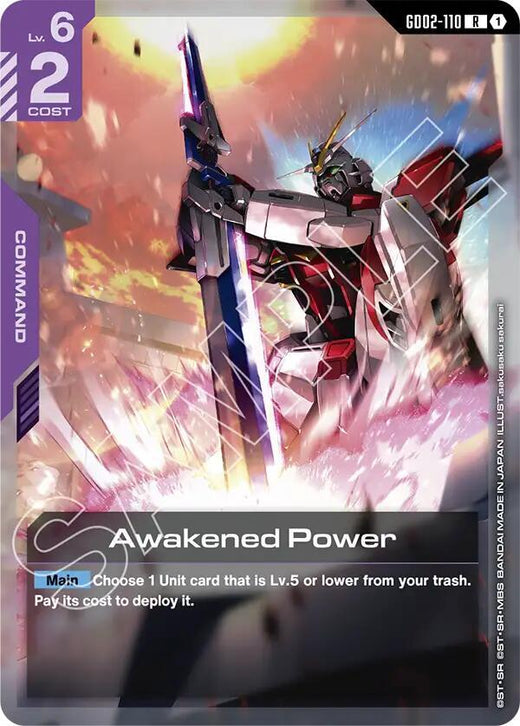 Awakened Power GD02-110 Rare Holofoil