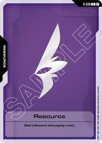 Resource | Starter Deck 09: Destiny Ignition | Common | Normal | #R-030
