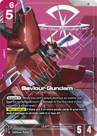 Saviour Gundam (LR+) | Starter Deck 09: Destiny Ignition | LR+ | Holofoil | #ST09-003