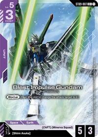 Blast Impulse Gundam (C+) | Starter Deck 09: Destiny Ignition | C+ | Holofoil | #ST09-007