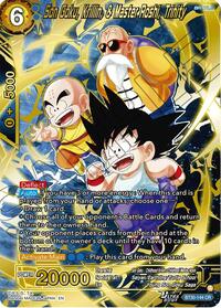 Son Goku, Krillin, & Master Roshi, Trinity | Three Glorious Fighters | Concept Rare | Foil | #BT30-144
