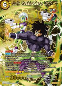 Broly, Cheelai, & Lemo, Trinity | Three Glorious Fighters | Concept Rare | Foil | #BT30-146