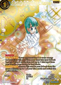 Bulma, Opening Chapter (GDR) | Three Glorious Fighters | God Rare | Foil | #BT30-149