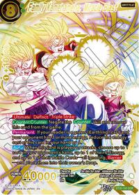 Family Kamehameha, Miracle Blast (GDR) | Three Glorious Fighters | God Rare | Foil | #BT30-150
