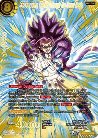 SS4 Son Goku, Blasting Through the Demon Realm (GDR) | Three Glorious Fighters | God Rare | Foil | #BT30-151