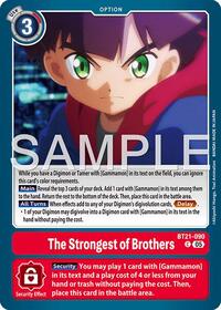 The Strongest of Brothers (Reprint) | Advanced Booster Digimon Generation | Common | Foil | #BT21-090 C