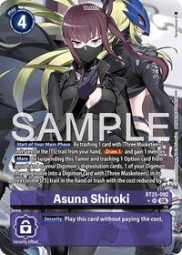 Asuna Shiroki (Alternate Art) | Dual Revolution | Super Rare | Foil | #BT25-092 SR