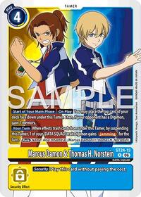 Marcus Damon & Thomas H. Norstein | Starter Deck 24: Data Squad | Rare | Foil | #ST24-13 R