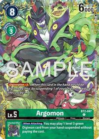 Argomon - BT2-047 (Alternate Art) | Dual Revolution | Common | Foil | #BT2-047 C