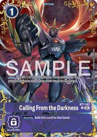 Calling From the Darkness - BT7-107 (Alternate Art) | Dual Revolution | Uncommon | Foil | #BT7-107 U