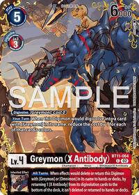 Greymon (X Antibody) - BT11-064 (Alternate Art) | Dual Revolution | Common | Foil | #BT11-064 C