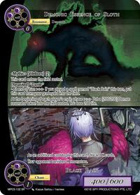 Demonic Essence of Sloth // Black Rain | Masterpiece Collection 03 "Dimensional Hope" | Super Rare | Normal | #MP03-102 SR