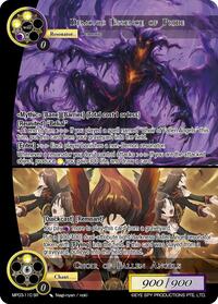 Demonic Essence of Pride // Choir of Fallen Angels | Masterpiece Collection 03 "Dimensional Hope" | Super Rare | Normal | #MP03-110 SR