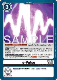 e-Pulse | Starter Deck 23: Beatbreak | Common | Normal | #ST23-15 C