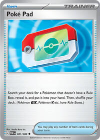 Poke Pad - 081/088 | ME03: Perfect Order | Uncommon | Normal | #081/088