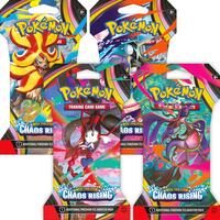 Pokemon: Chaos Rising Sleeved Booster Pack Art Bundle [Set of 4]