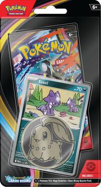 Pokemon: Chaos Rising Single Pack Blister [Toxel]