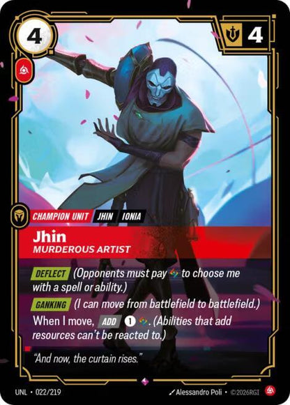 Riftbound: League of Legends Trading Card Game: Unleashed Singles 1/5