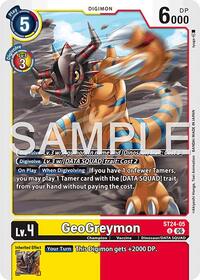 GeoGreymon | Starter Deck 24: Data Squad | Uncommon | Normal | #ST24-05 U