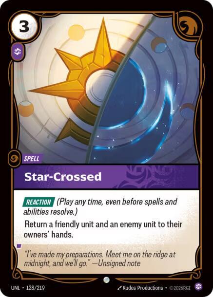 Star-Crossed 128/219 Común