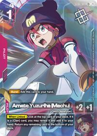 Amate Yuzuriha (Machu) (World Championship Regionals 26-27 Season 1) (Finalist) | Gundam Promotional Cards | Common | Holofoil | #ST06-009